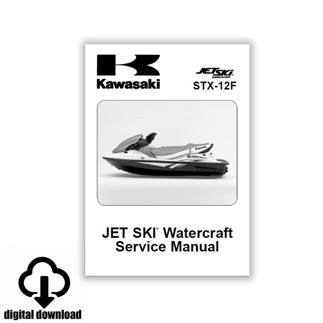 2003-2007 Kawasaki STX 12F Service / Workshop Manual - Digital