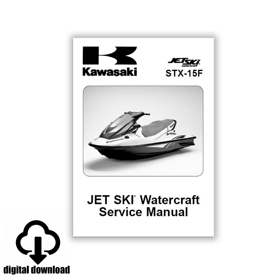 2003-2014 Kawasaki STX-15F Service / Workshop Manual - Digital