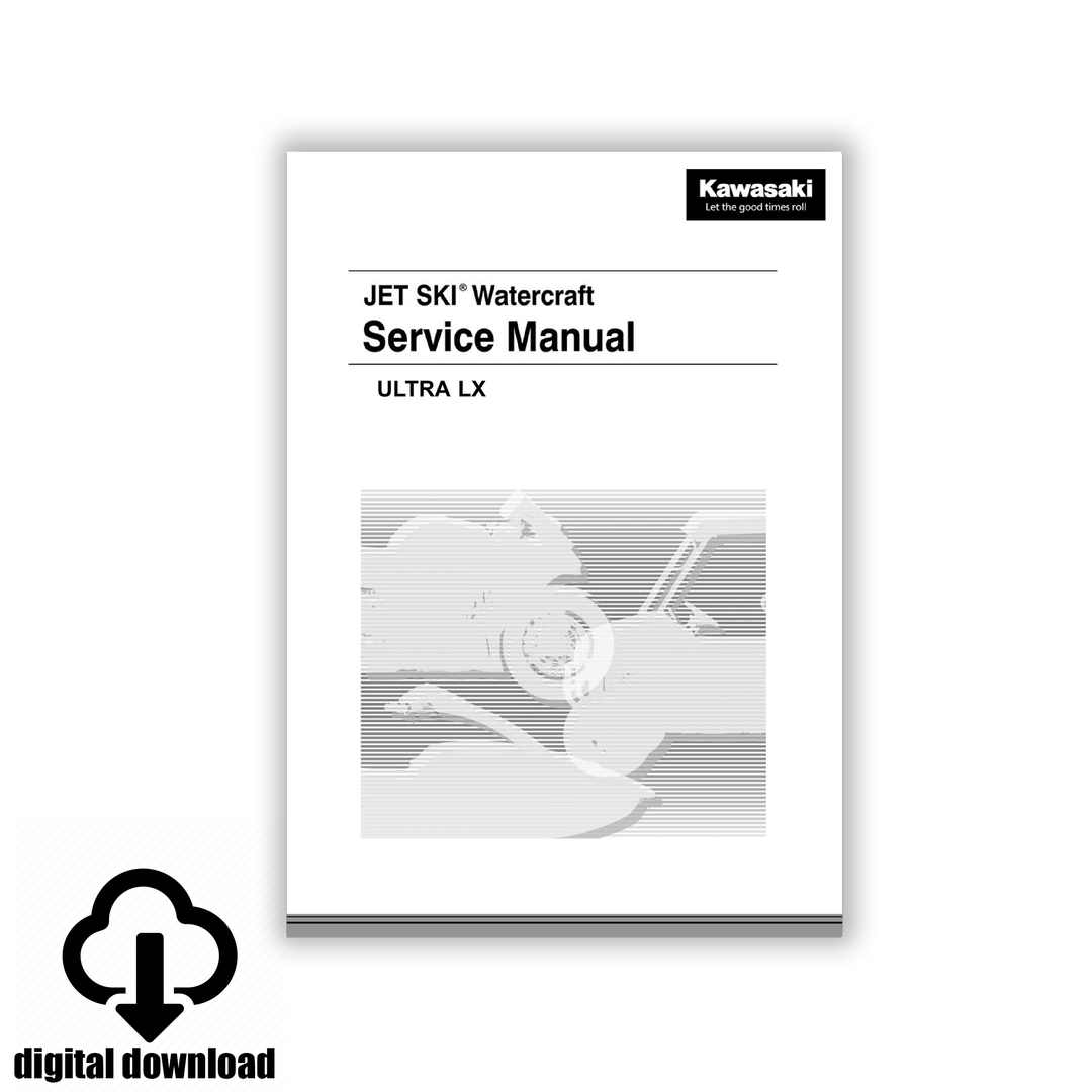 2012-2022 Kawasaki Ultra LX (non S/C) Service / Workshop Manual - Digital