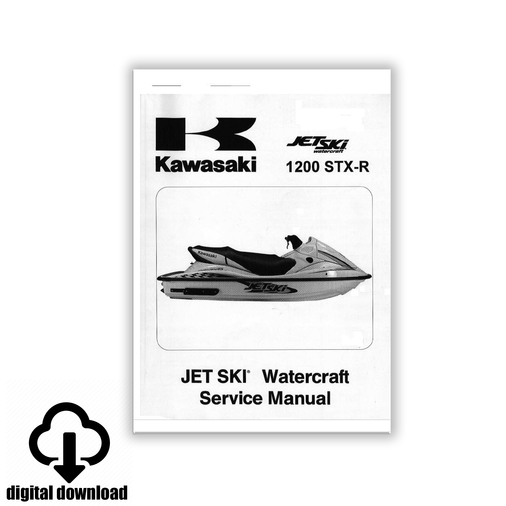 2002-2003 Kawasaki 1200 STX-R Service / Workshop Manual - Digital ...