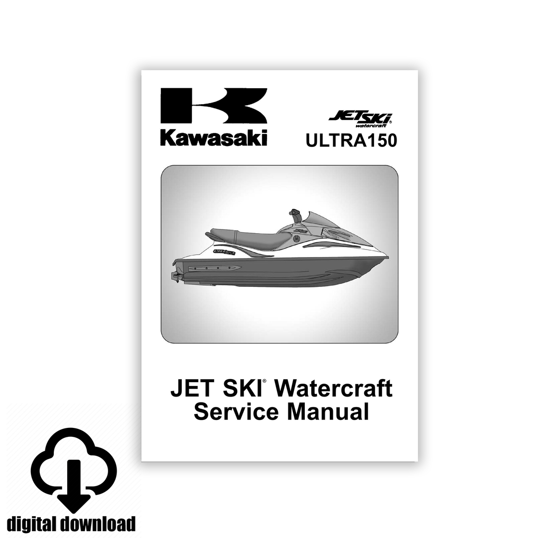 2001-2005 Kawasaki Ultra 150 Service / Workshop Manual - Digital