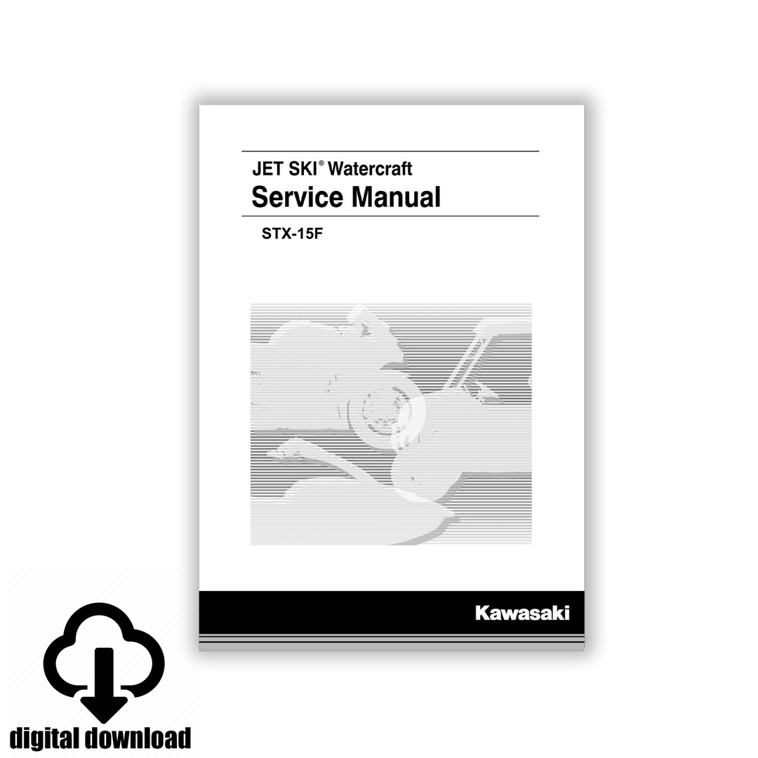 2014-2019 Kawasaki STX-15F Service / Workshop Manual - Digital
