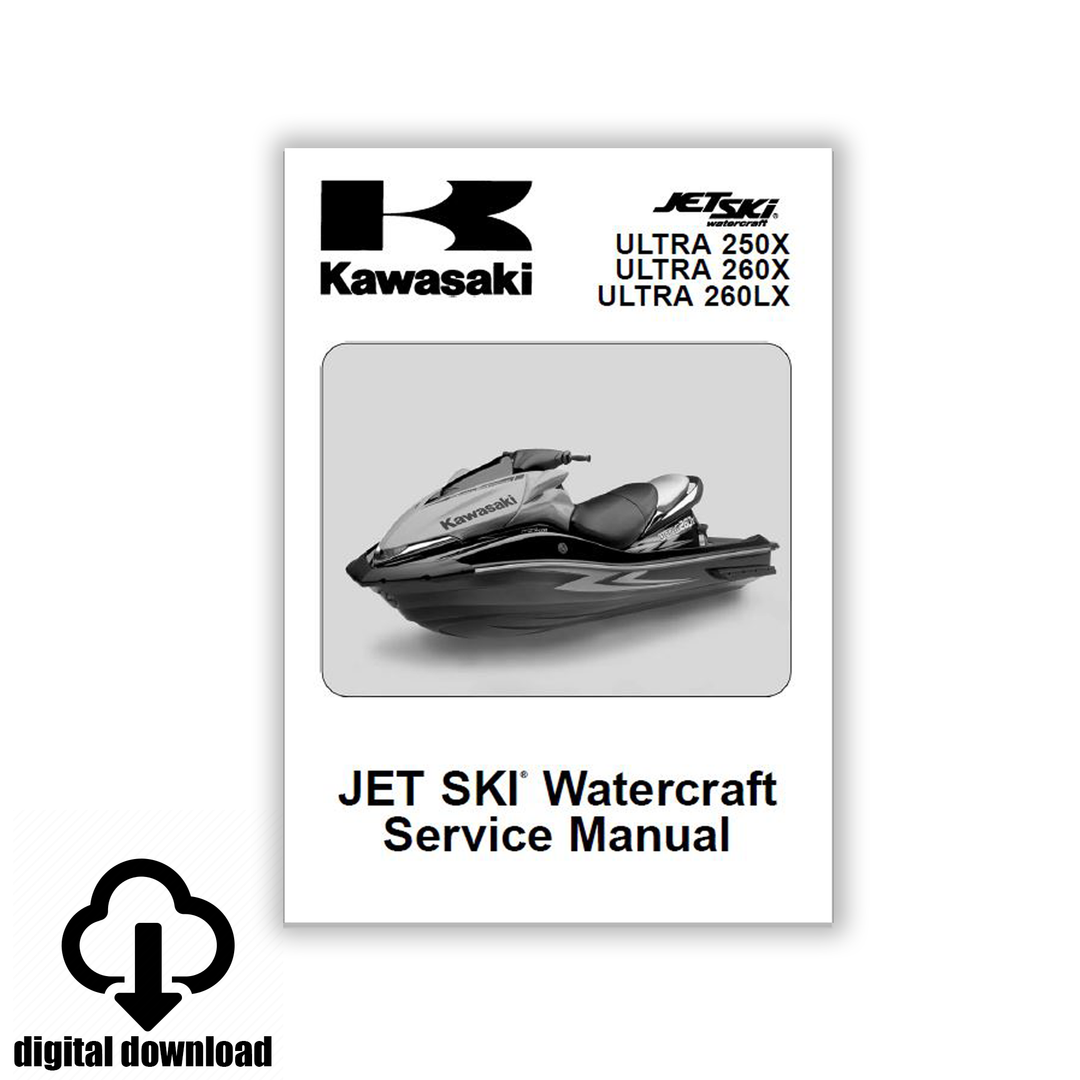 2007-2010 Kawasaki Ultra 250/260 Service / Workshop Manual - Digital