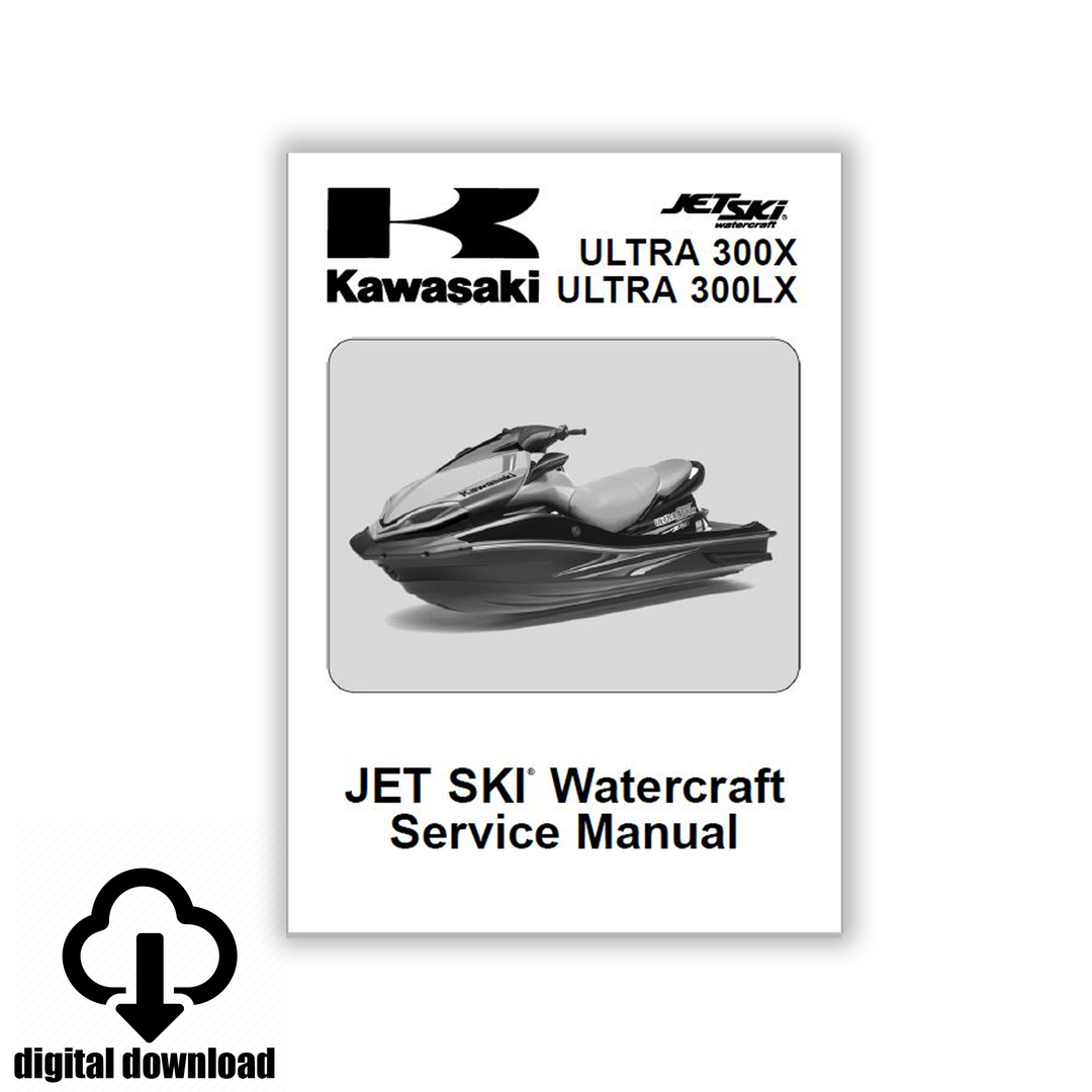 2011-2013 Kawasaki Ultra 300X, 300LX Service / Workshop Manual - Digital