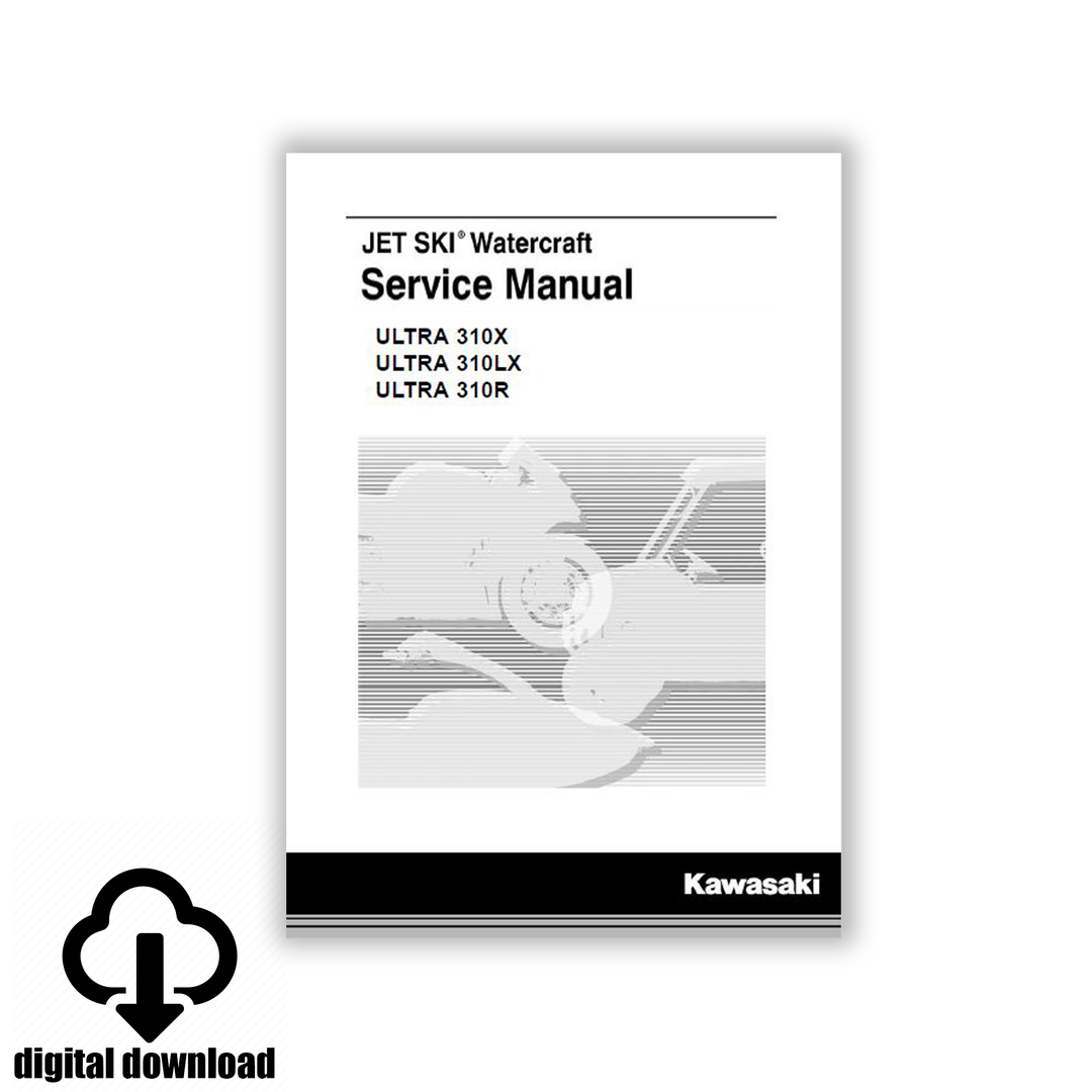 2014-2021 Kawasaki Ultra 310X, 310R, 310LX Service / Workshop Manual - Digital
