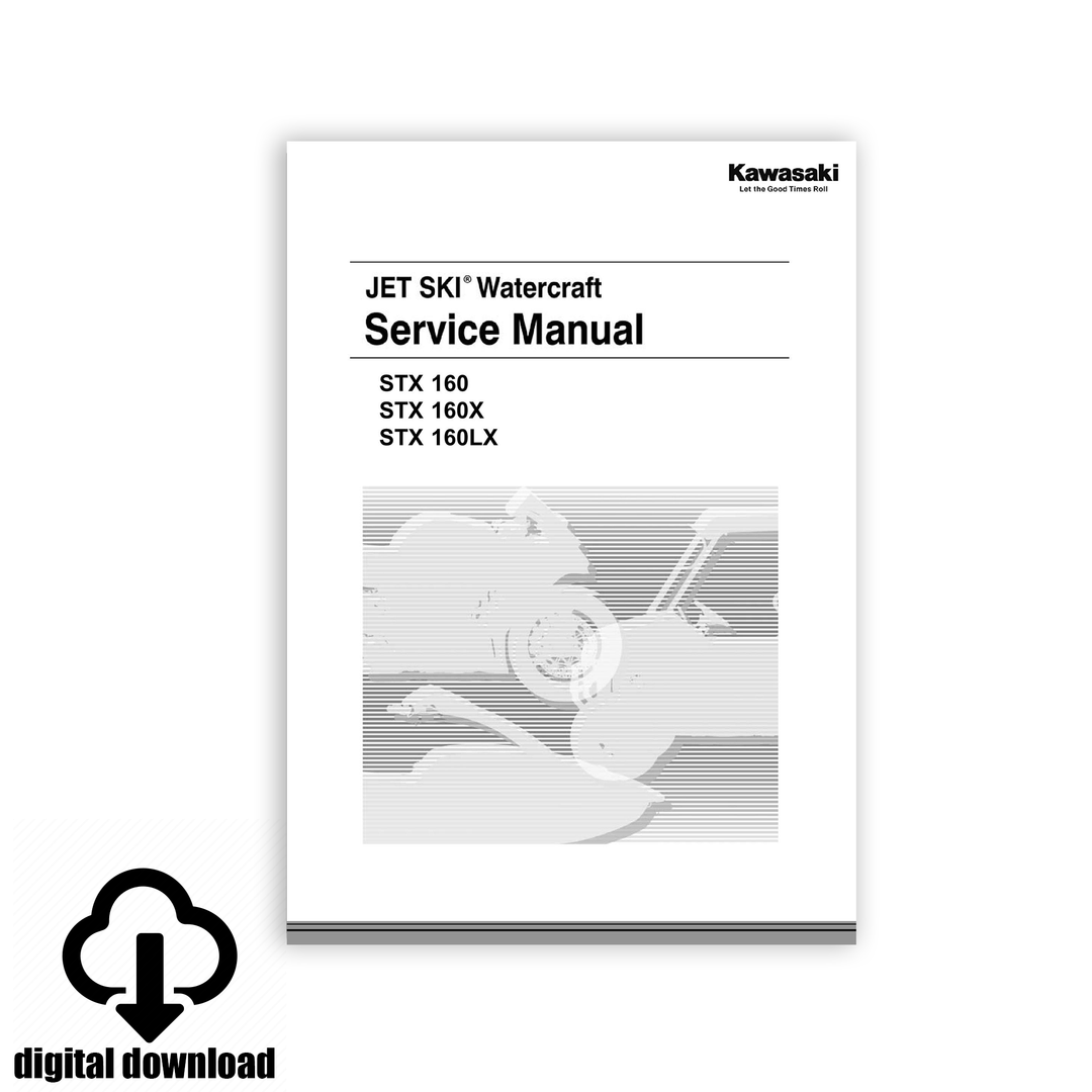 2020-2024 Kawasaki STX160 Service / Workshop Manual - Digital
